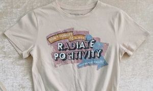 Radiate Positivity Graphic Tee