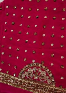 Pink Saree