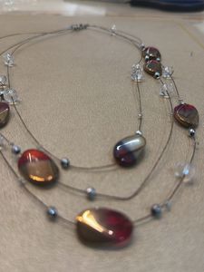 Layered Stone Necklace
