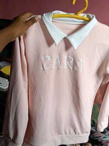 Zara Pink Top
