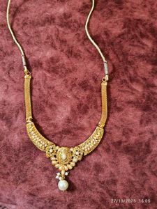 Elegant Gold-Plated Necklace