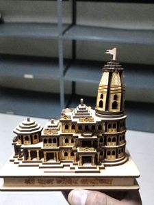 Wood Art Shree Ram Mandir