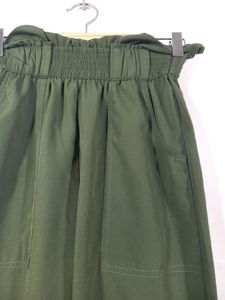Olive Green High Waist Trouser (Women&#39;s)