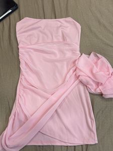 Pink Party Mini Dress