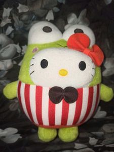 Keroppi X Hello Kitty Sanrio Plush