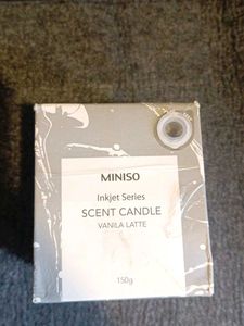 Miniso Vanilla Latte Scent Candle (New)