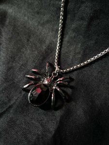 Spider Pendant Necklace