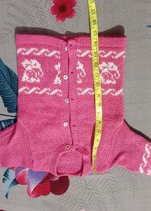 Cute Pink Baby Cardigan
