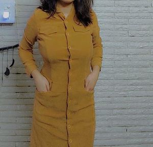 Buttoned Dress