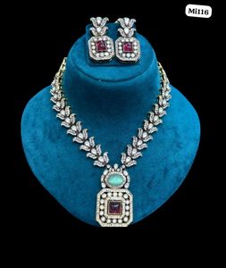 Elegant Necklace Set PREMIUM AD STONE @SALE