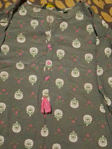 Grey Color Kurti