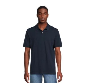 George Blue Polo Neck T Shirts