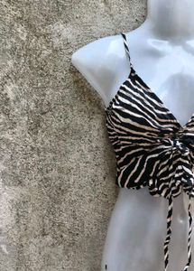 261 Zebra Print Cami Top