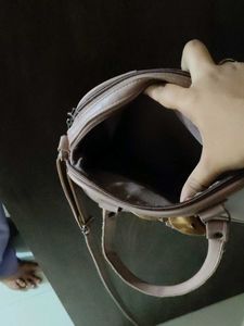 Dera Handbag with Floral Accent