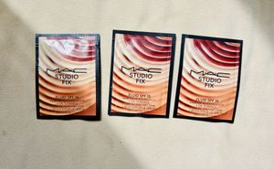 MAC Studio Fix Foundation Samples