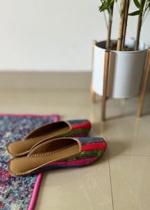 Women’s Multicolor Ethnic Handmade Mojaris