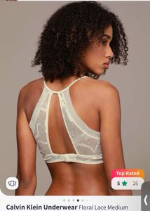 Calvin Klein Floral Lace Bra