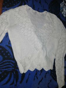 Crop Sweater Pullover, Fit XS/S, NEW, NEVER USED