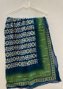 Green Printed Kurta Set