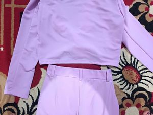 Korean Lilac Co-ord Set