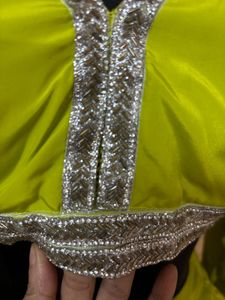 Lime Green Lehenga Set