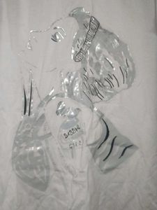 Cute White Graphic Tee