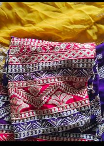 Multicolour Pakistani 3d Suit