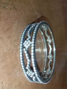 Sparkling Rhinestone Bangle Bracelet