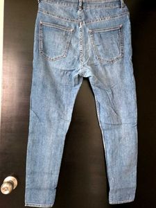 Blue Skinny High H&amp;M Denim Jeans