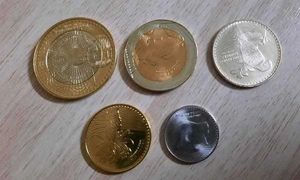 Columbia 5 coins brilliant Uncirculated Coin Set