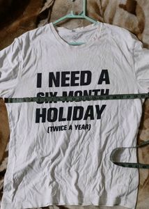White T-shirt For Men