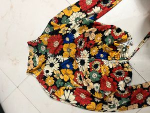 Floral Print crop top