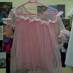 Net Pink Top
