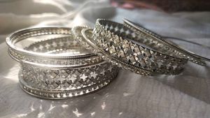 Silver Bangles