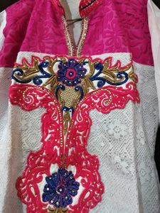 Beautiful White 🤍 Colour Kurti