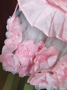 Princess Dress In Pink Colour Beautiful Dres