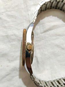 Denis Parker Two-Tone Watch, with rotate able anal