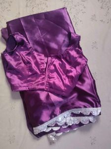 Elegant Purple Saree