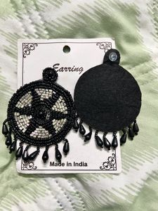 Black Statement Earrings