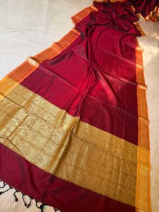 Pure medium thick silk kanjivaram