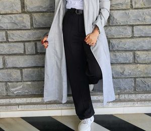 Black High Waist Pants