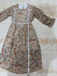 Korean Floral Dress