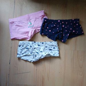 Ariel Brand New Boxer Briefs Set Of 3 For 6-8 yrs