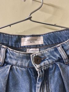 Wide Leg Denim Jeans