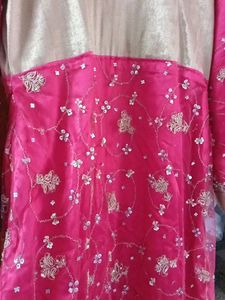 Net Material Fully Stitched Suit..