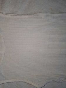 White Sleeveless Top