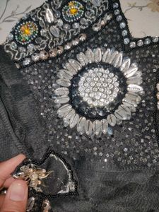 🖤⭐Elegant Beaded Black Dress