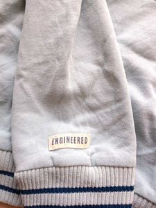 Marks &amp; Spencer Women&#39;s Sky Blue Sweatshirt