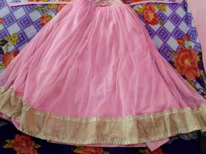 pink gown for girls 🩷