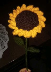 Crochet Sunflower Decoration
